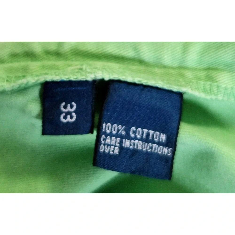 Vintage Polo Ralph Lauren Prospect Chino Shorts Mens Size 33 Green Preppy
